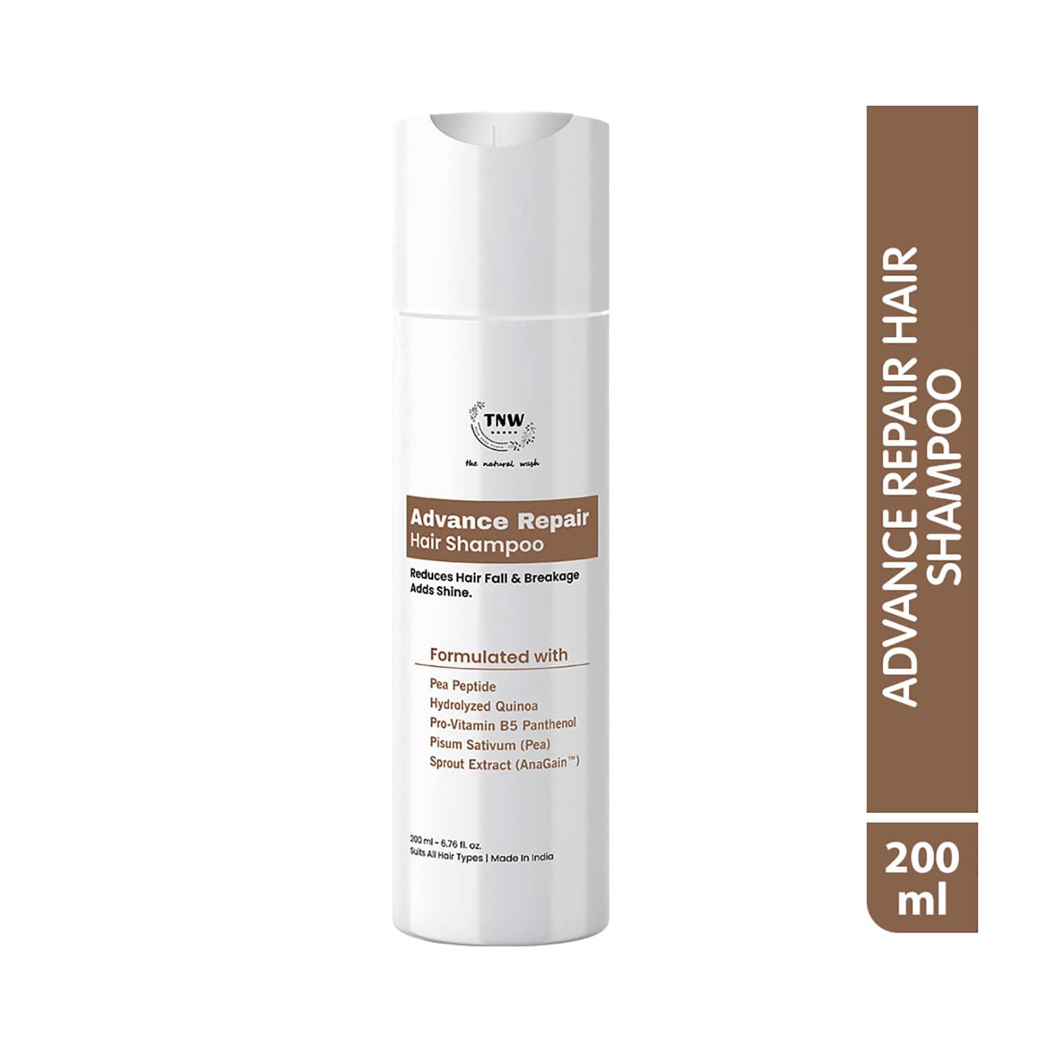 Tnw The Natural Wash Advance Repair Hair Shampoo | Strengthening Sulfate Free Formula 200 Ml