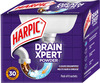Harpic Drain Xpert Drain Cleaning Powder (50G X 8)