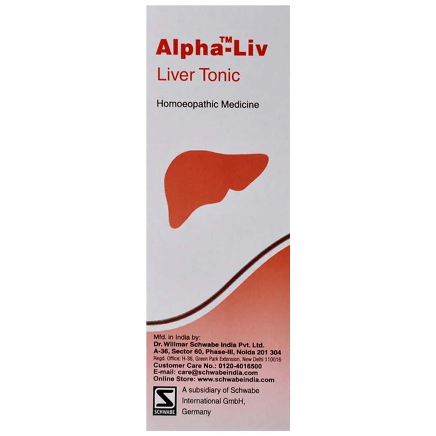 Dr. Willmar Schwabe India Alpha-liv Liver Tonic 500 Ml