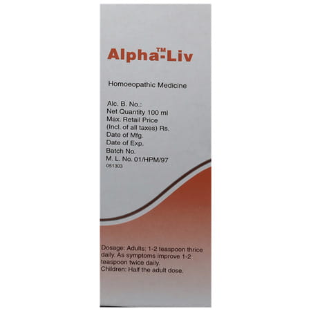 Dr. Willmar Schwabe India Alpha-Liv Liver Tonic 500 Ml