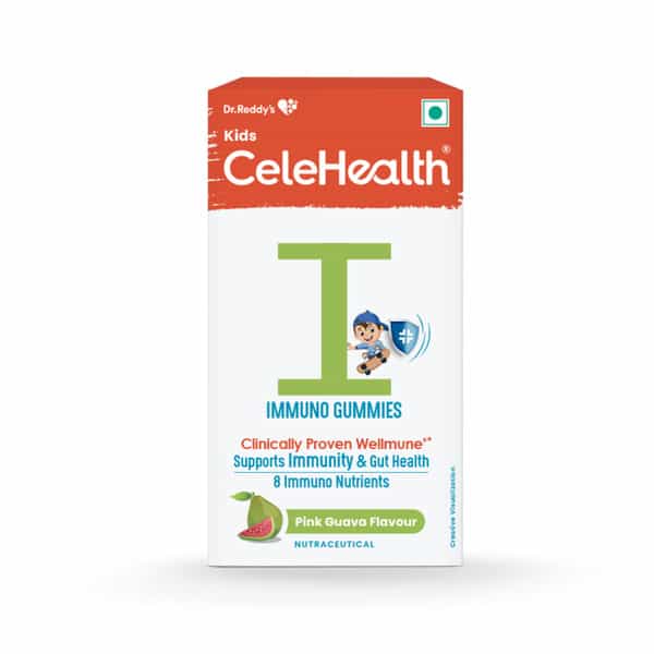 Celehealth Kidz Immuno | Pink Guava | Gummies 30 No's