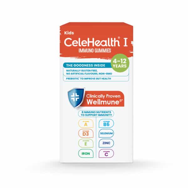Celehealth Kidz Immuno | Pink Guava | Gummies 30 No's