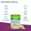 Oziva Organic Plant Protein 500G | Unflavoured Plant Protein For Everyday Fitness