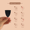 Bbold Menstrual Cups For Women - Black - Medium