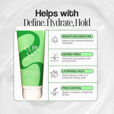The Curl Co Volumize & Define Hydrating Curl Gel | 150 G