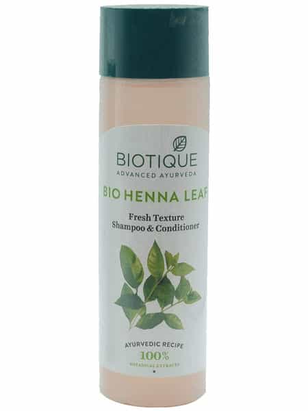 Biotique Henna Leaf Fresh Texture Shampoo And Conditioner 190 Ml