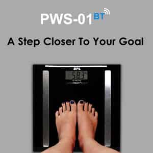 Bpl Personal Weighing Scale: Pws-01 Bt Black - 1pc