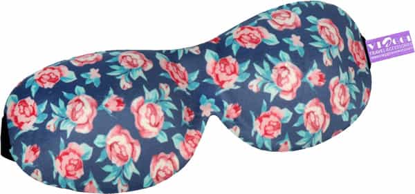 Viaggi 3D Foam Printed Eye Mask- Blue