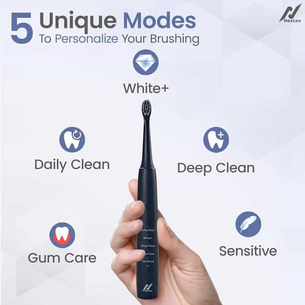 Nexlev Electric Toothbrush - Type C- Blue
