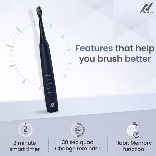 Nexlev Electric Toothbrush - Type C- Blue
