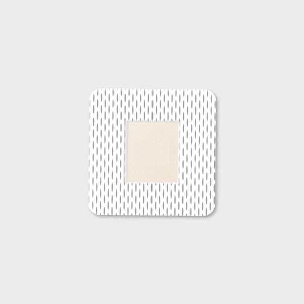 Medica Fibrex Adhesive Dressing With Non-Adherent Pad 10Cm X 10Cm - Soft & Breathable Wound Care