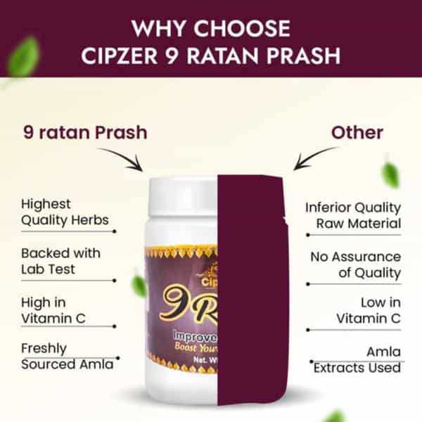 Cipzer 9 Ratan Prash 500G | Supports Energy| Stamina & Immunity Wellness