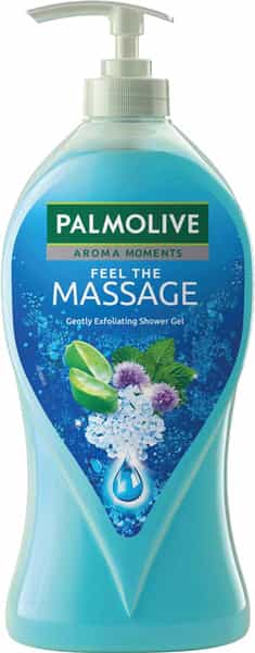 Palmolive Body Wash Feel The Massage Exfoliating Shower Gel Pump - 750 Ml