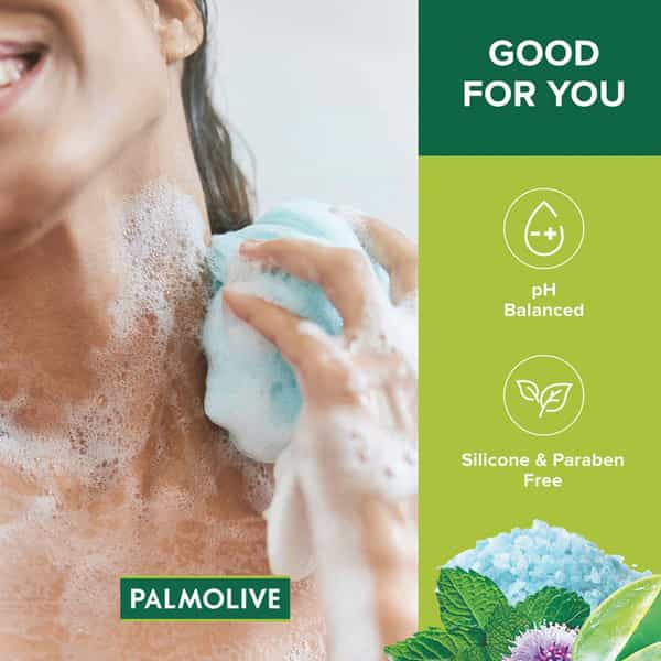 Palmolive Body Wash Feel The Massage Exfoliating Shower Gel Pump - 750 Ml