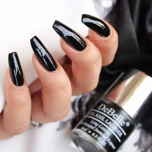 Debelle Gel Nail Polish Combo Set Of 3 -Sombre Grey | Sparkling Dust | Luxe Noir -24Ml(8Ml Each)