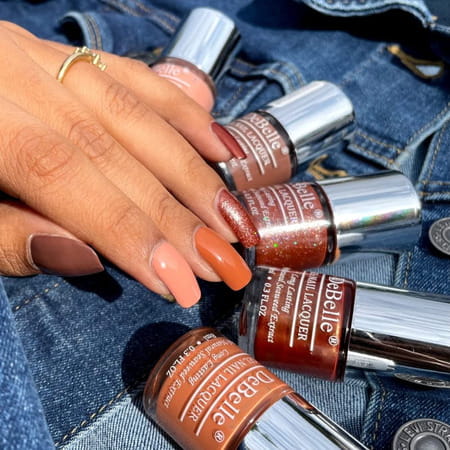 Debelle Gel Nail Polish Combo Set Of 5 - 40ml(8ml Each)