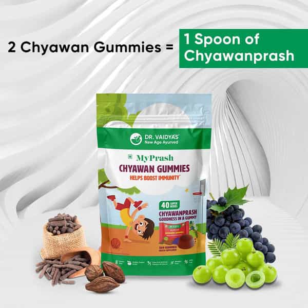 Dr. Vaidya's Myprash Chyawan Gummies For Boosting Immunity | 75 Gummies