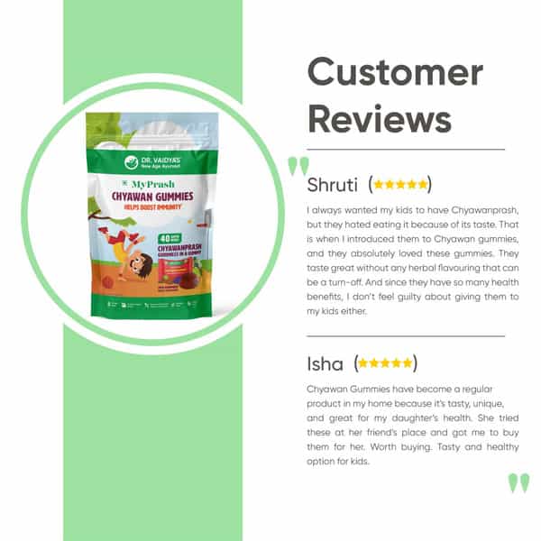 Dr. Vaidya's Myprash Chyawan Gummies For Boosting Immunity | 75 Gummies