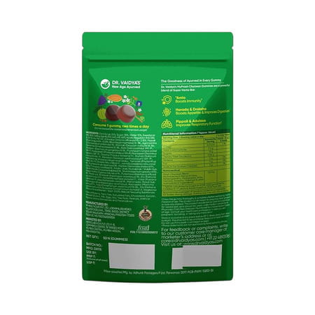 Dr. Vaidya'S Myprash Chyawan Gummies For Boosting Immunity | 75 Gummies