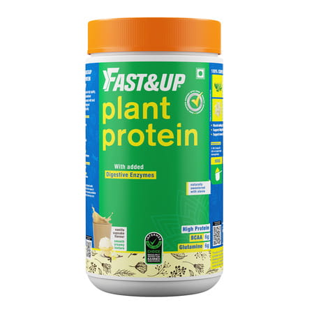 Fast&Up Vegan Plant Protein -31g Protein (Strawberry)