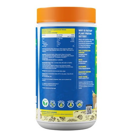 Fast&Up Vegan Plant Protein -31g Protein (Strawberry)