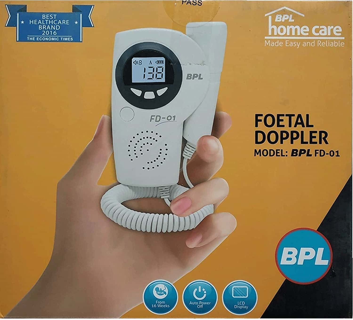 Bpl Fetal Doppler Fd-01 - 1's