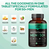Zingavita Multivitamin For Men 50+ With Vitamins Minerals & Herbs 120 Tablets