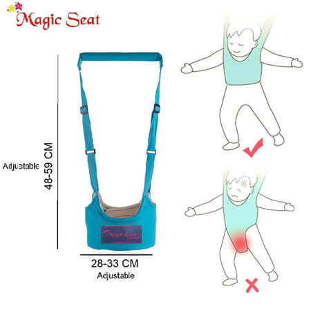Magic Seat-Baby Safety Harness Walking Assistant Belt For Baby (Sky Blue)