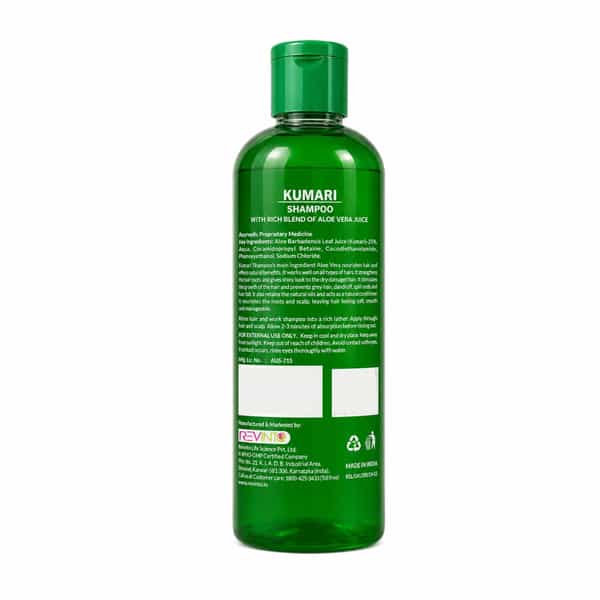 Revinto Kumari Shampoo | Aloe Nourishing Care | 100Ml Pack Of 2