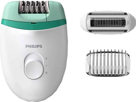 Philips Bre245/00 Satinelle Essential Corded Compact Epilator With Shaving Head And Comb