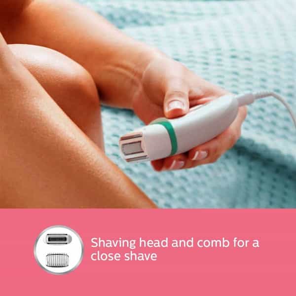 Philips Bre245/00 Satinelle Essential Corded Compact Epilator With Shaving Head And Comb