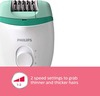 Philips Bre245/00 Satinelle Essential Corded Compact Epilator With Shaving Head And Comb