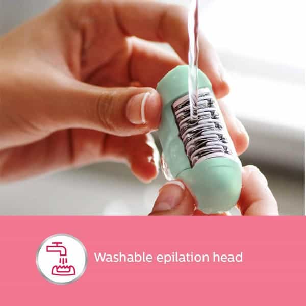 Philips Bre245/00 Satinelle Essential Corded Compact Epilator With Shaving Head And Comb