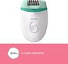 Philips Bre245/00 Satinelle Essential Corded Compact Epilator With Shaving Head And Comb