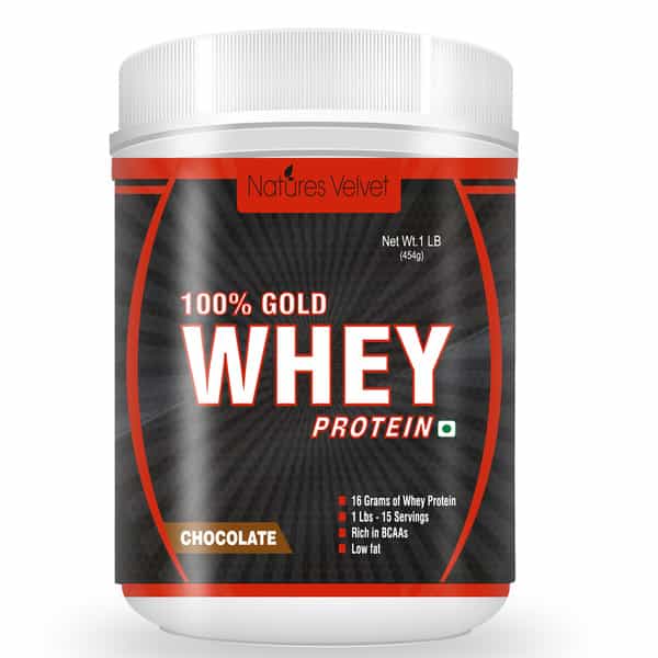 Natures Velvet Gold Standard Whey | Double Rich Chocolate | 1Lb