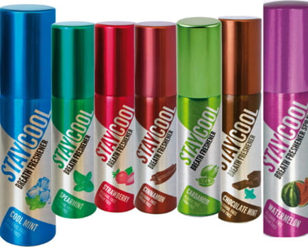 Staycool Breath Freshener Spray - All Flavour Sampler Pack