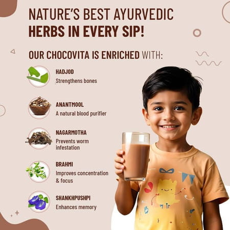 Babyorgano Nutriverse Chocovita Milk Mix-300gm