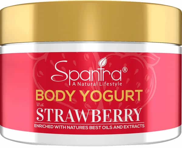 Spantra Strawberry Body Yogurt 250 Gm