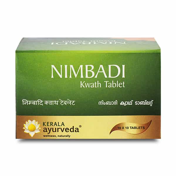 Kerala Ayurveda Nimbadi Kwath Tablet 100 Nos