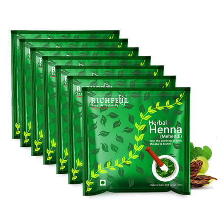 Henna Mehendi 100 Gms Pack Of 7