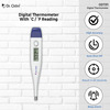 Dr. Odin Odt 311 Digital Thermometer For Precise Temperature Monitoring (White & Blue) Pack Of 2
