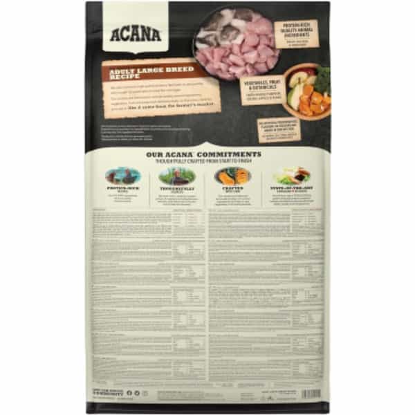 Acana Adult Large Breed Dry Dog Food | Grain Free Dog Food For All Life Stages | 11.4 Kg