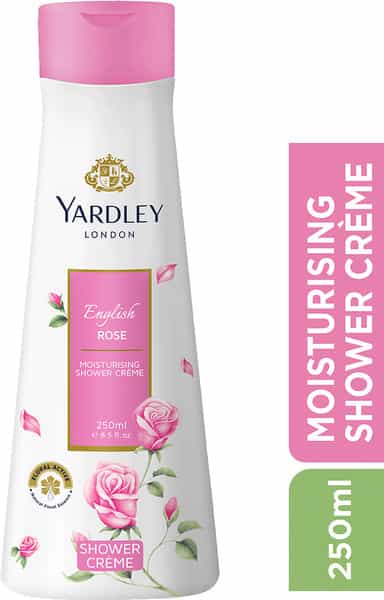 Yardley London English Rose Moisturising Shower Creme Body Wash - 250Ml