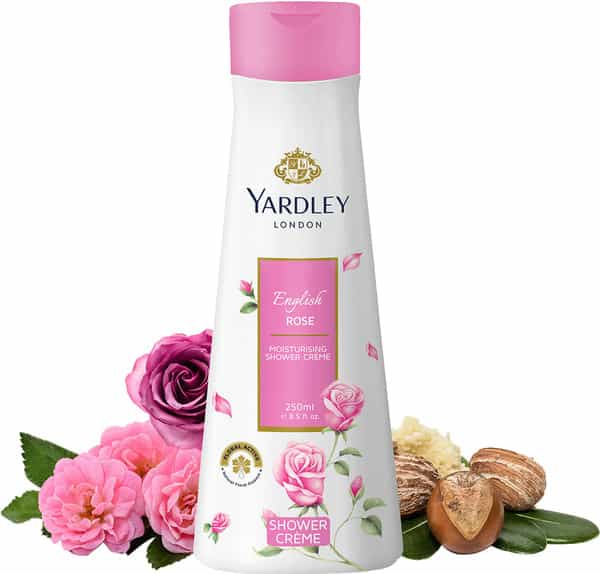Yardley London English Rose Moisturising Shower Creme Body Wash - 250Ml