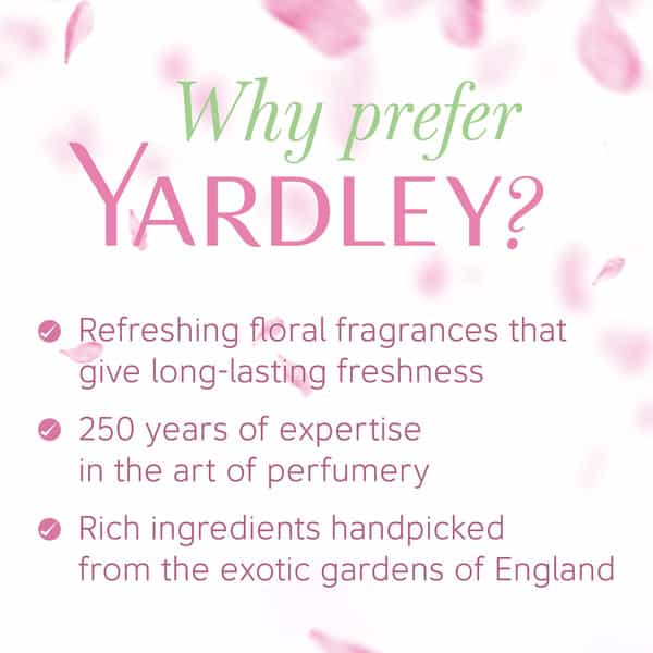 Yardley London English Rose Moisturising Shower Creme Body Wash - 250Ml
