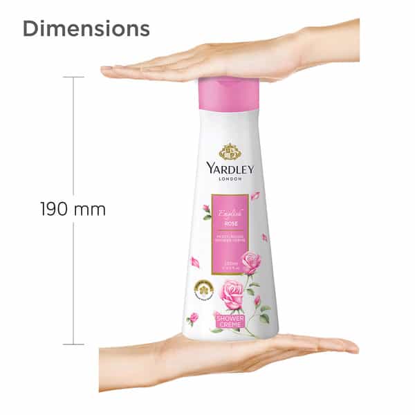 Yardley London English Rose Moisturising Shower Creme Body Wash - 250Ml