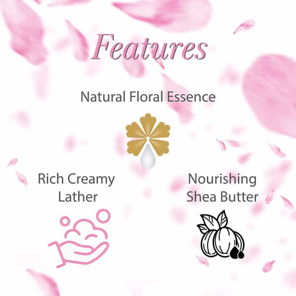 Yardley London English Rose Moisturising Shower Creme Body Wash - 250Ml