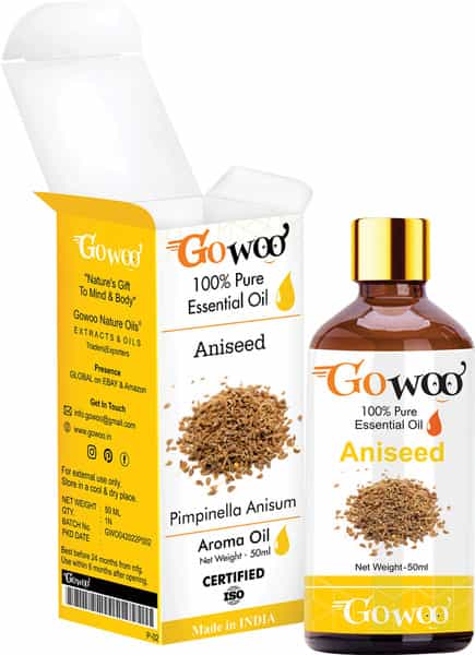 Go Woo 100% Pure & Virgin Aniseed Oil (Fennel) 50 Ml