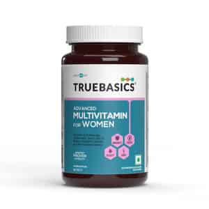 Truebasics Advanced Multivitamin For Women | Energy | Immunity And Joints | 90 Multivitamin Tablets