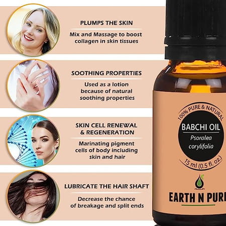 Earth N Pure Babchi Oil (15 Ml)